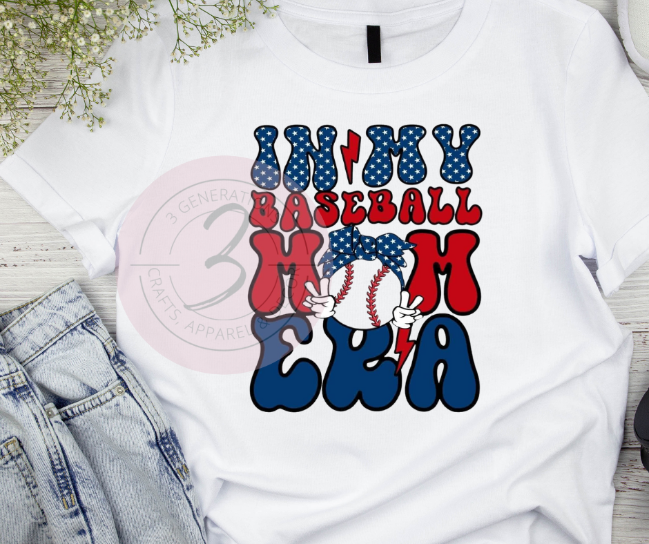 In My Baseball Mom Era Graphic Tee