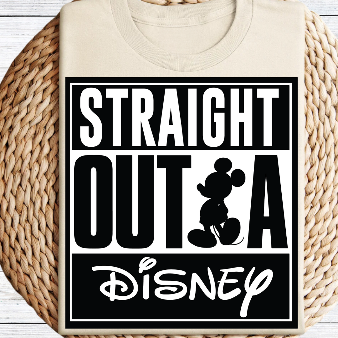 Straight Outta Disney Graphic Tee