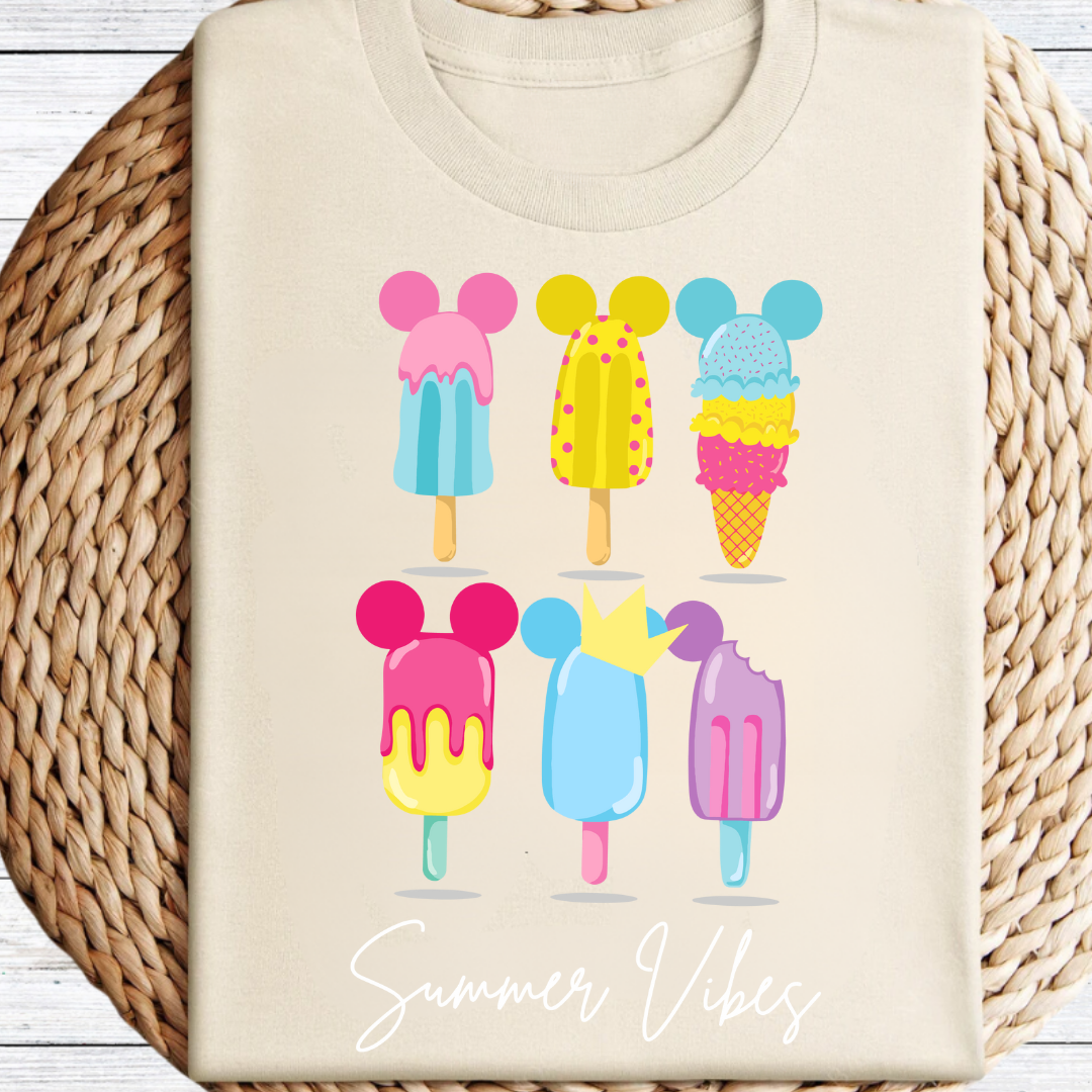 Mickey Popsicles Graphic Tee