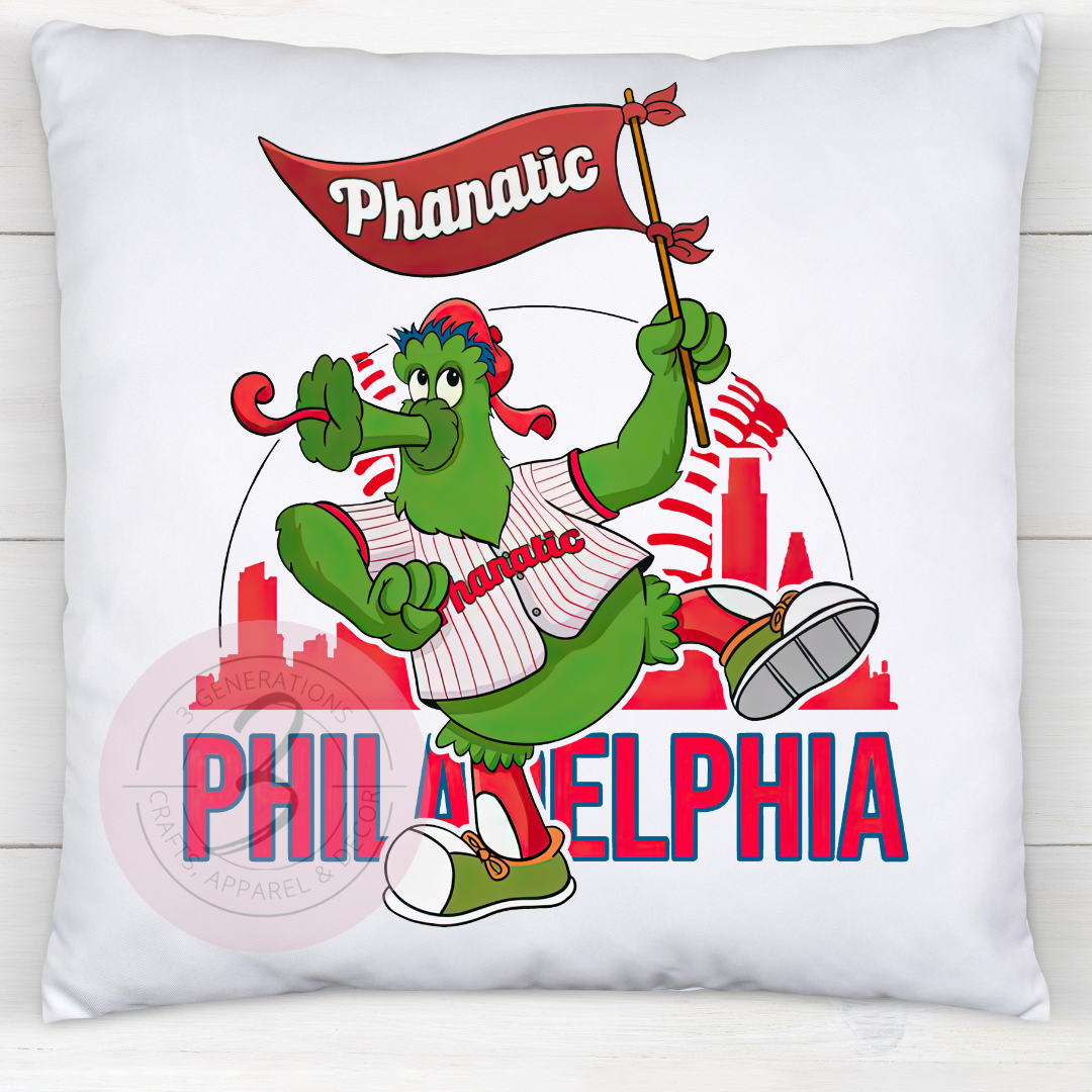 Phanatic Flag 14 by 14 inch pillow