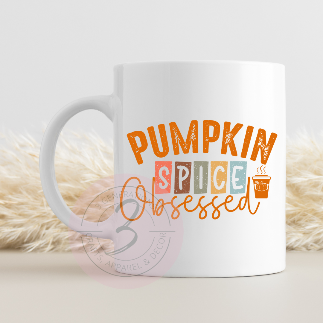 15 oz Pumpkin Spiced Obsessed Mug