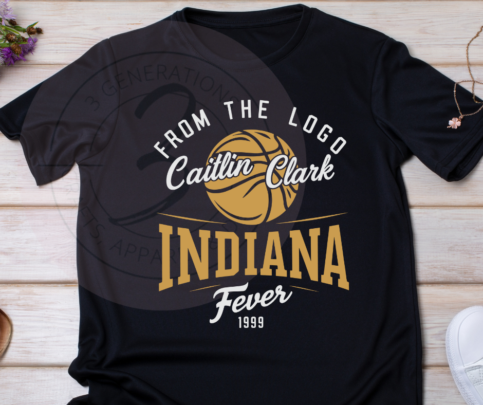From the Logo Caitlin Clark Graphic Tee