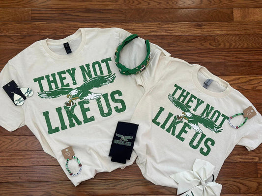 They not like us Eagles Graphic Tee