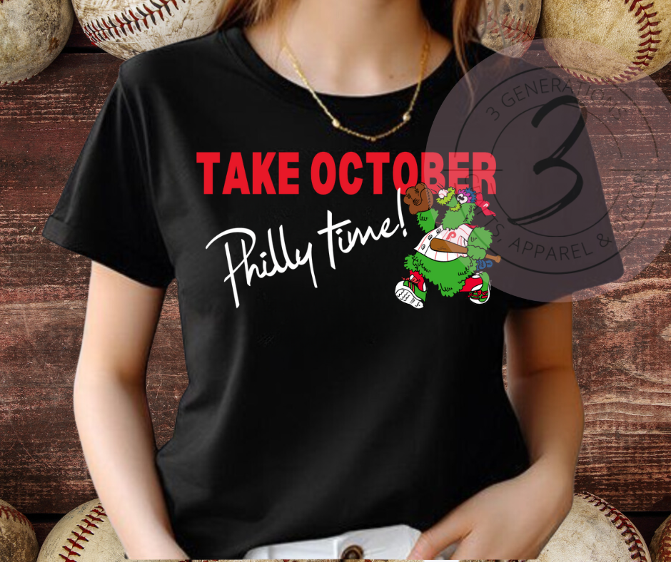 Take October Philly time Graphic Tee