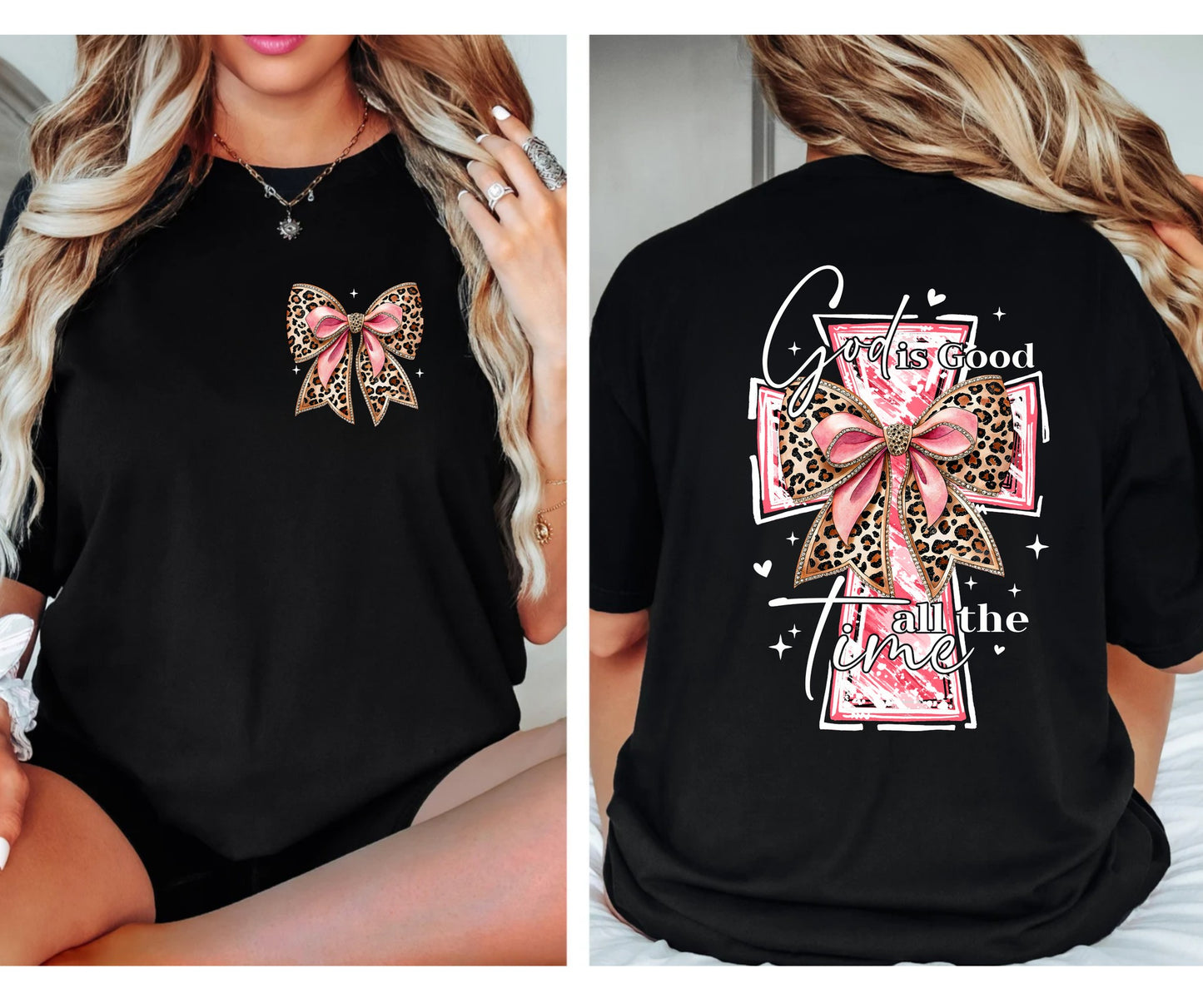 God is Good All of the Time double sided tee