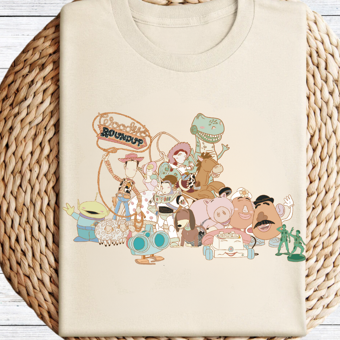Pastel Toy Story Graphic Tee
