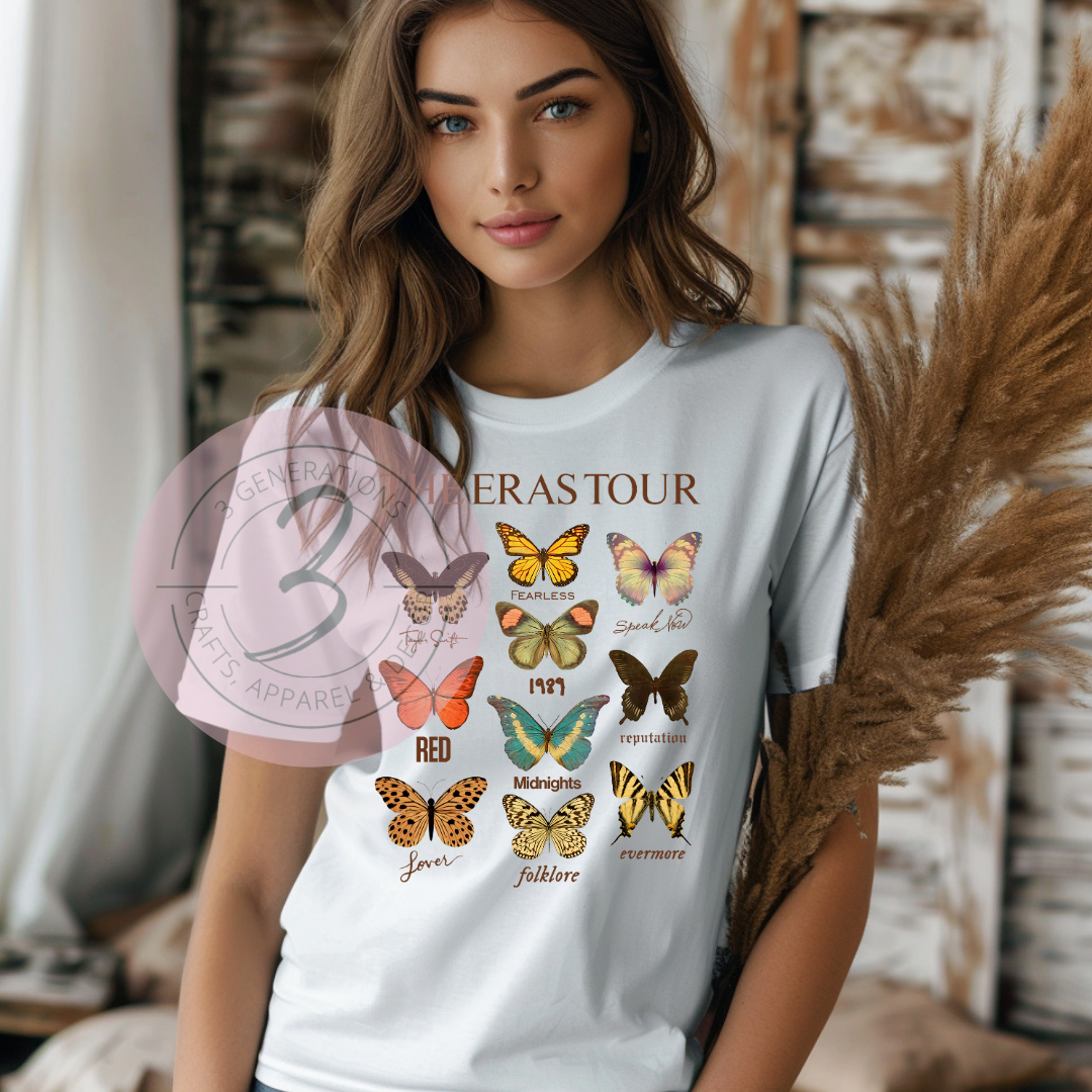 Taylor Butterflies Graphic Tee