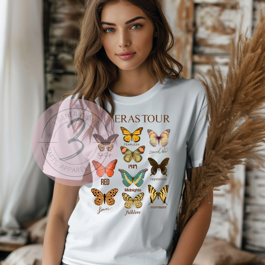 Taylor Butterflies Graphic Tee