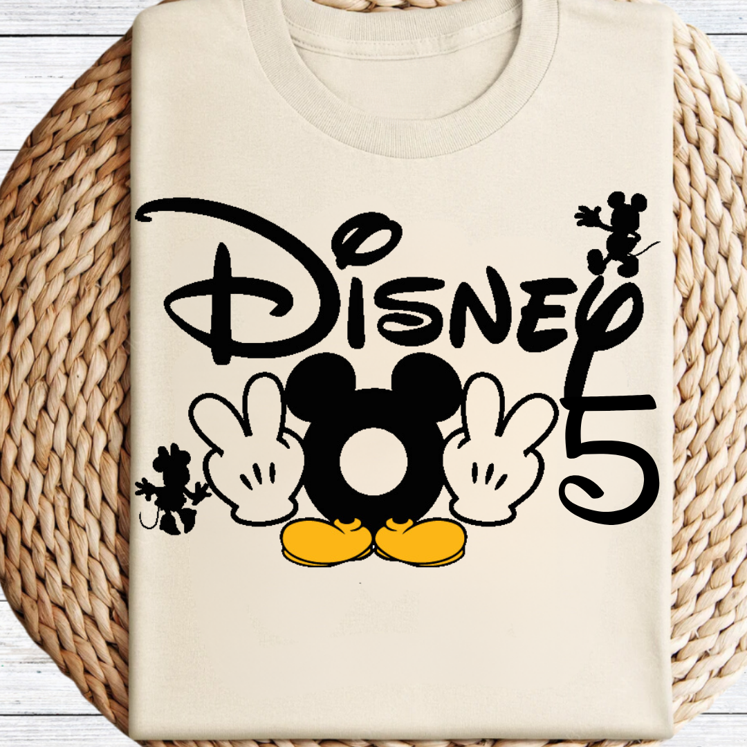 Disney 2025 Peace Mickey/Minnie Graphic Tee