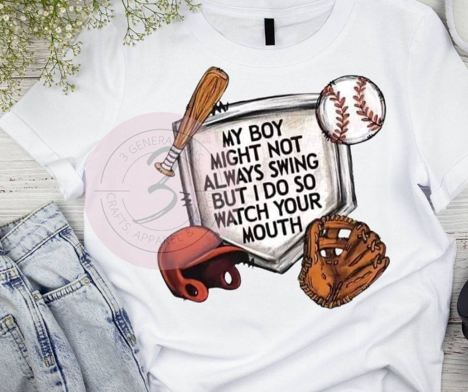My Girl/Boy Might not always Swing Graphic Tee