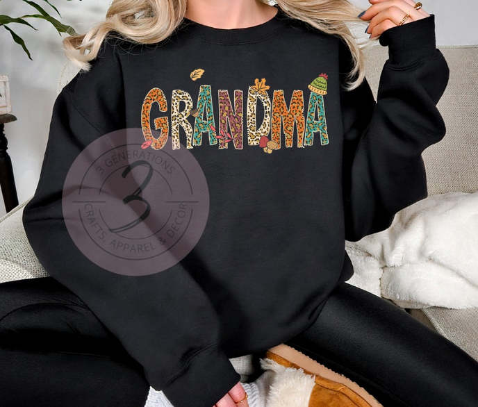 Fall themed Name Sweatshirt