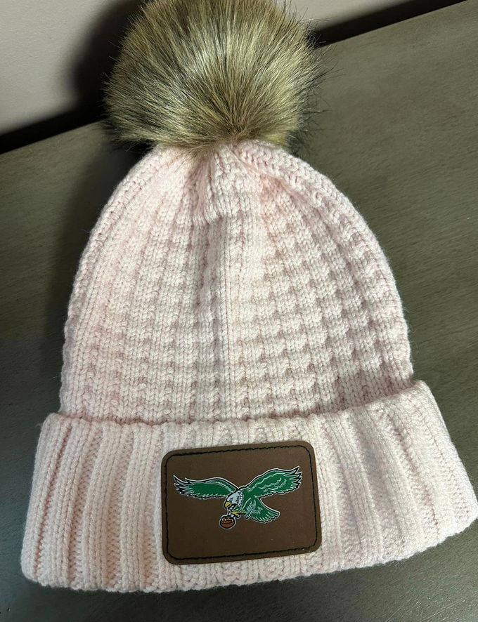 Vintage Eagle Pink Beanie