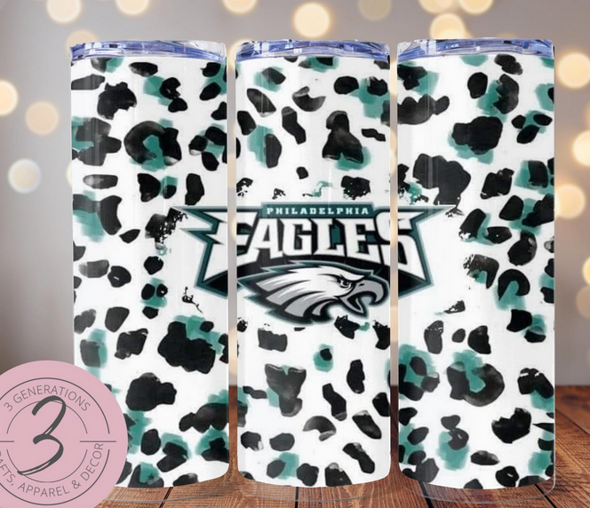 Leopard Eagles Tumbler
