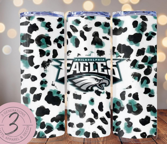 Leopard Eagles Tumbler