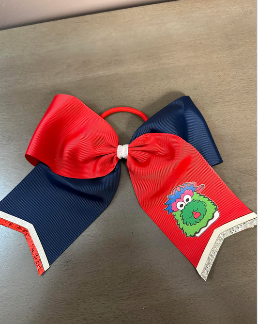 Phanatic Glittered Ponytail Bow
