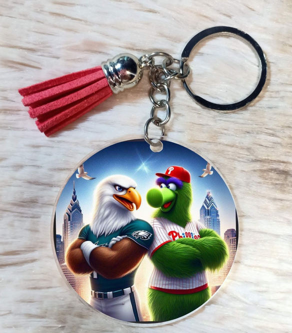 Swoop with Phanatic 2" keychain