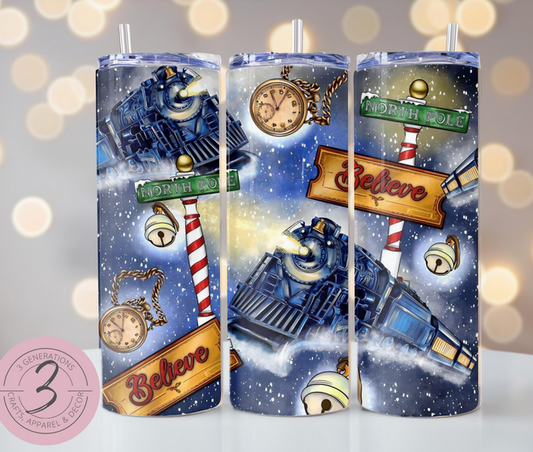 Polar Express Tumblers (muliple styles)