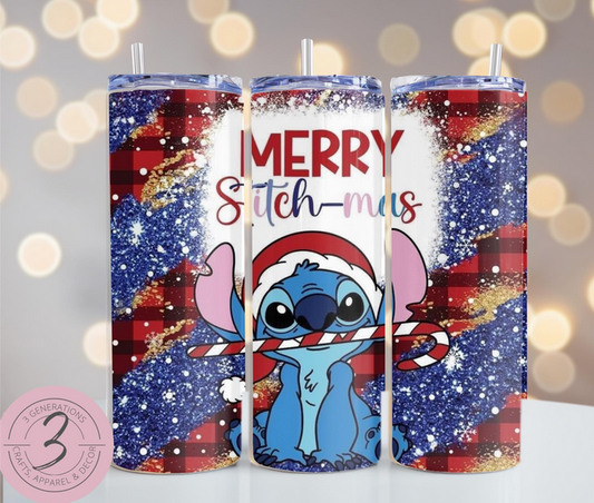 Merry Stitchmas Tumbler