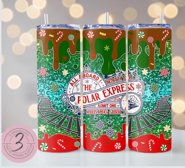 Polar Express Tumblers (muliple styles)