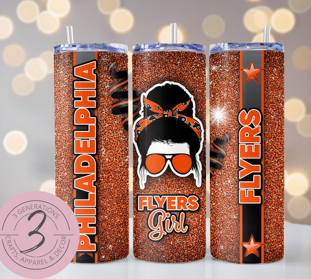 Flyers Girl Tumbler