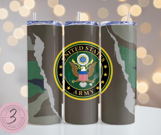 Military seals Tumbler (mulitple designs)