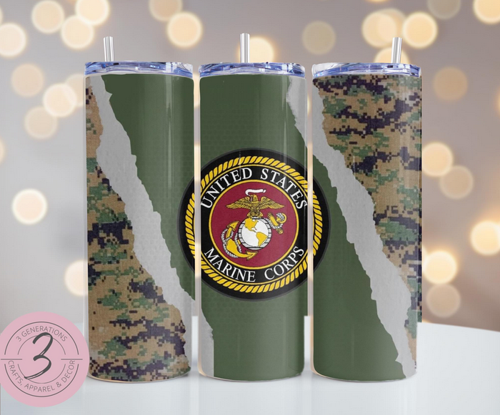 Military seals Tumbler (mulitple designs)