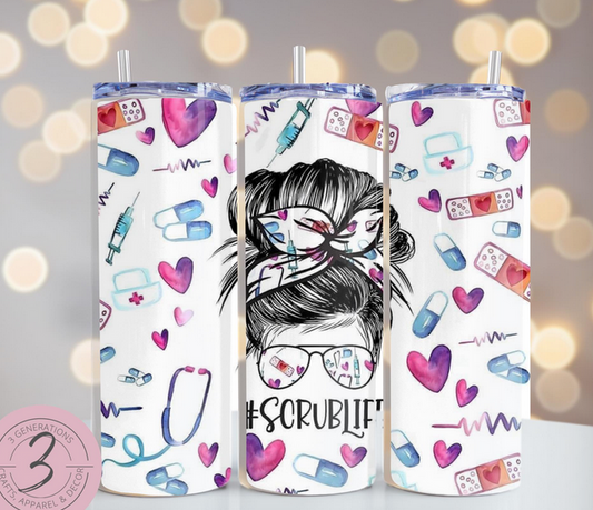 #scrublife Tumbler