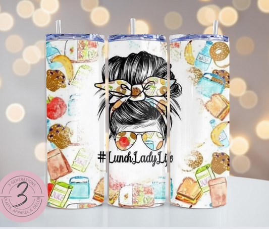 #lunchladyTumbler