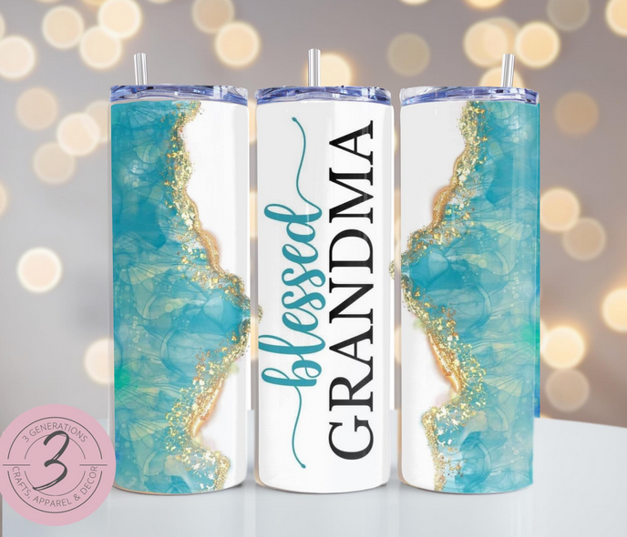 Blessed Grandma tumbler