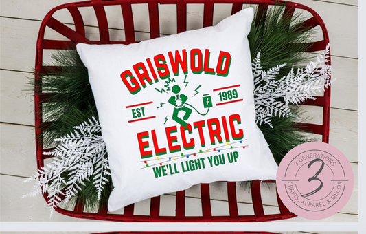 Griswold Electric 14 by 14 inch pillow