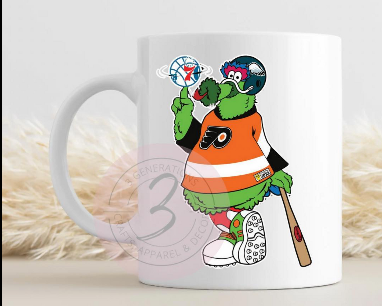 Phanatic in Philly Sports Mug