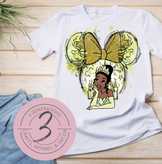 Disney Princesses Graphic Tee (Multiple Designs)