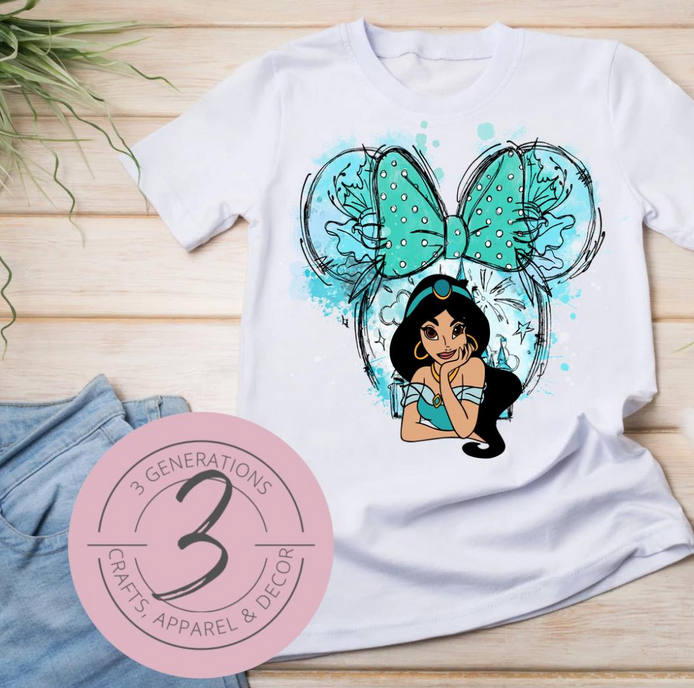 Disney Princesses Graphic Tee (Multiple Designs)
