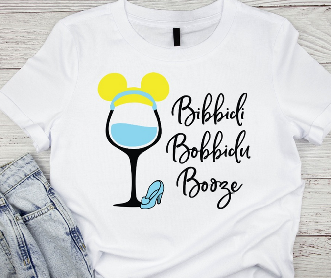 Disney Princesse Drinks Graphic Tee (Multiple Designs)