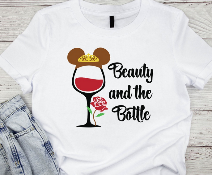 Disney Princesse Drinks Graphic Tee (Multiple Designs)