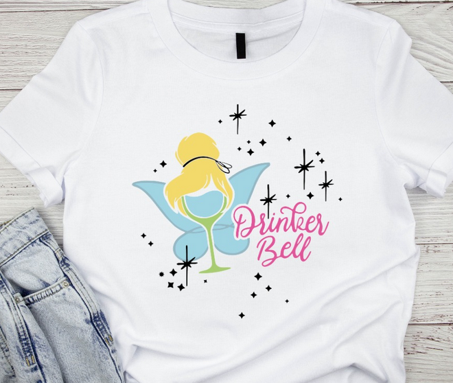Disney Princesse Drinks Graphic Tee (Multiple Designs)