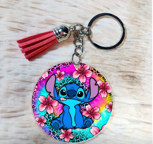 2" Hawaiian Stitch keychain