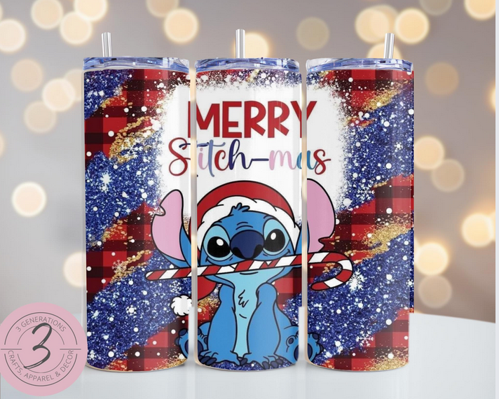 Merry Stitchmas Tumbler