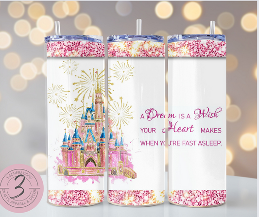 Disney Castle Tumbler