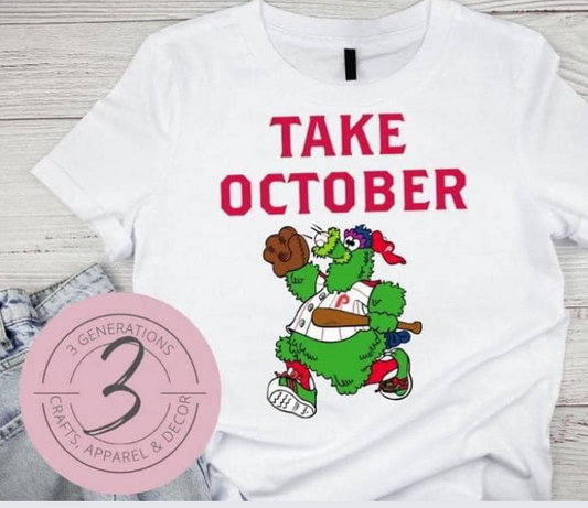 Take October Phanatic Graphic Tee