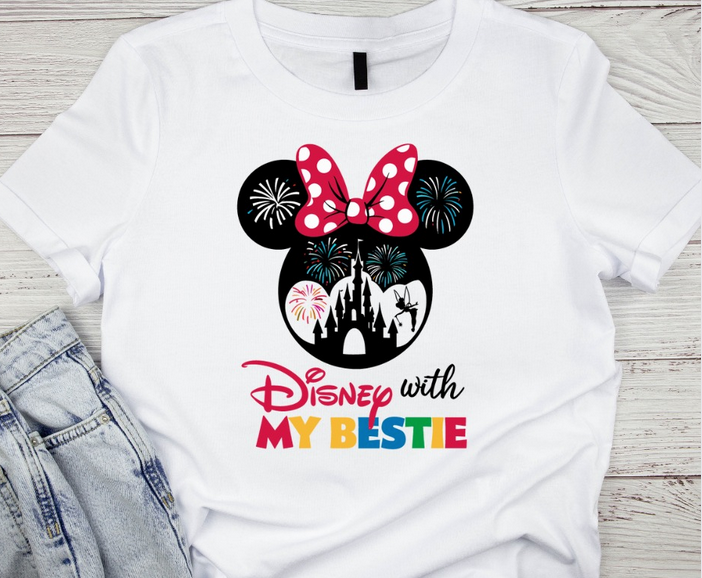 Disney with my Bestie Graphic Tee