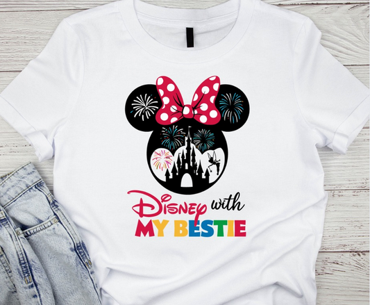 Disney with my Bestie Graphic Tee