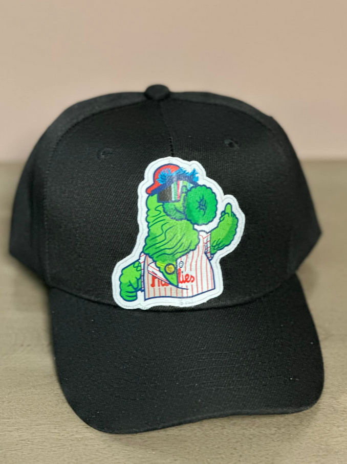 Cartoon Casty Phillies hat