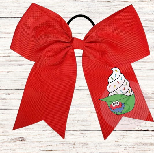 Phanatic Ice cream Ponytail Bow