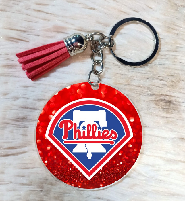 Phillies Diamond 2" keychain