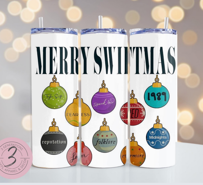 Merry Swiftmas Tumbler