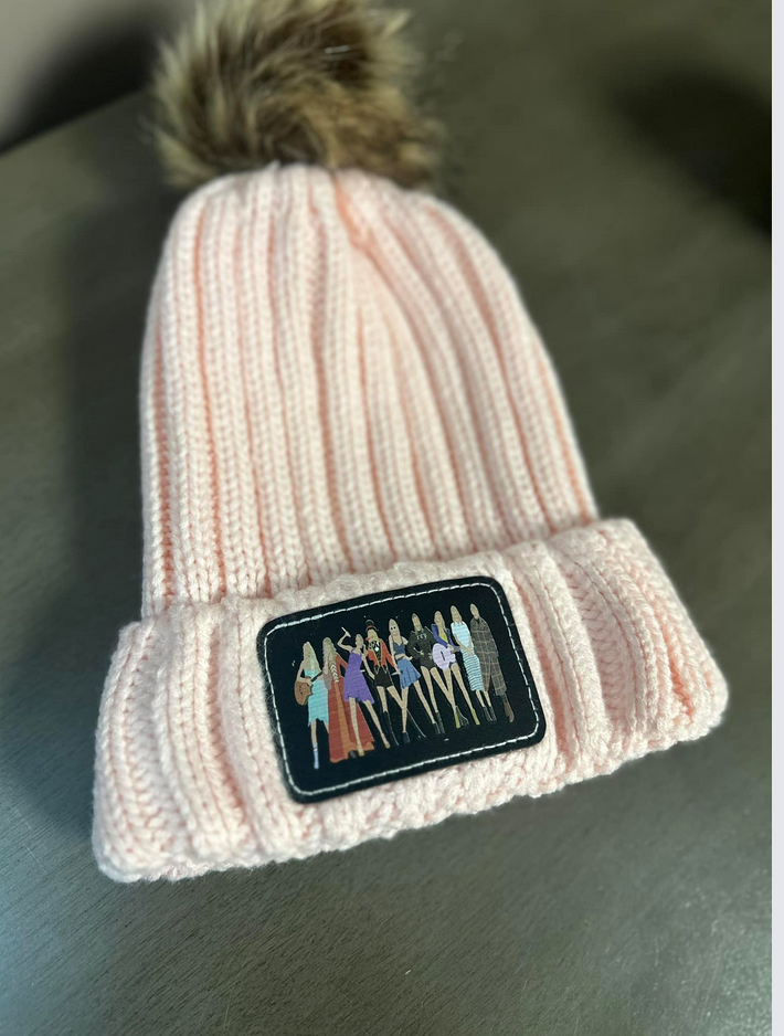 Taylor Pink Beanie