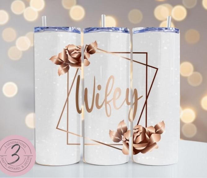 Wifey/Hubby Tumbler