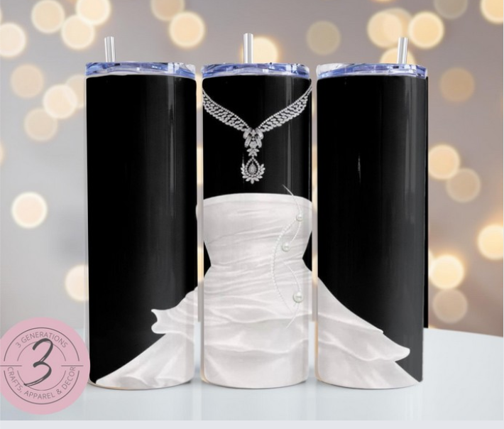 Dress/ Tux Tumbler