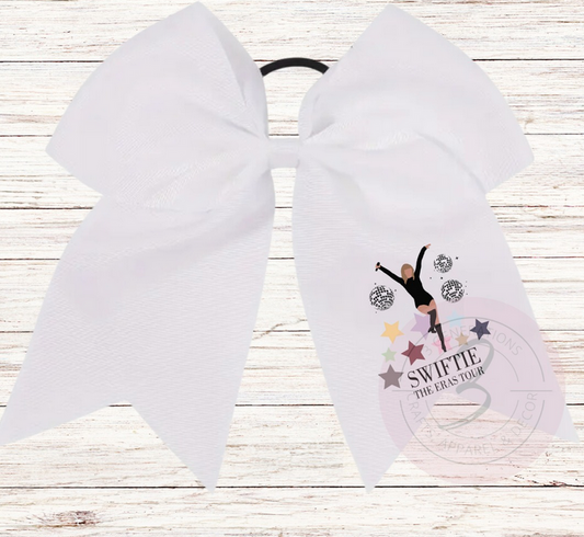 Swiftie Disco Balls Ponytail Bow